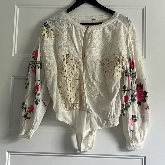 Free People Making Harmony Bodysuit Size Xs - Picture 4 of 15
